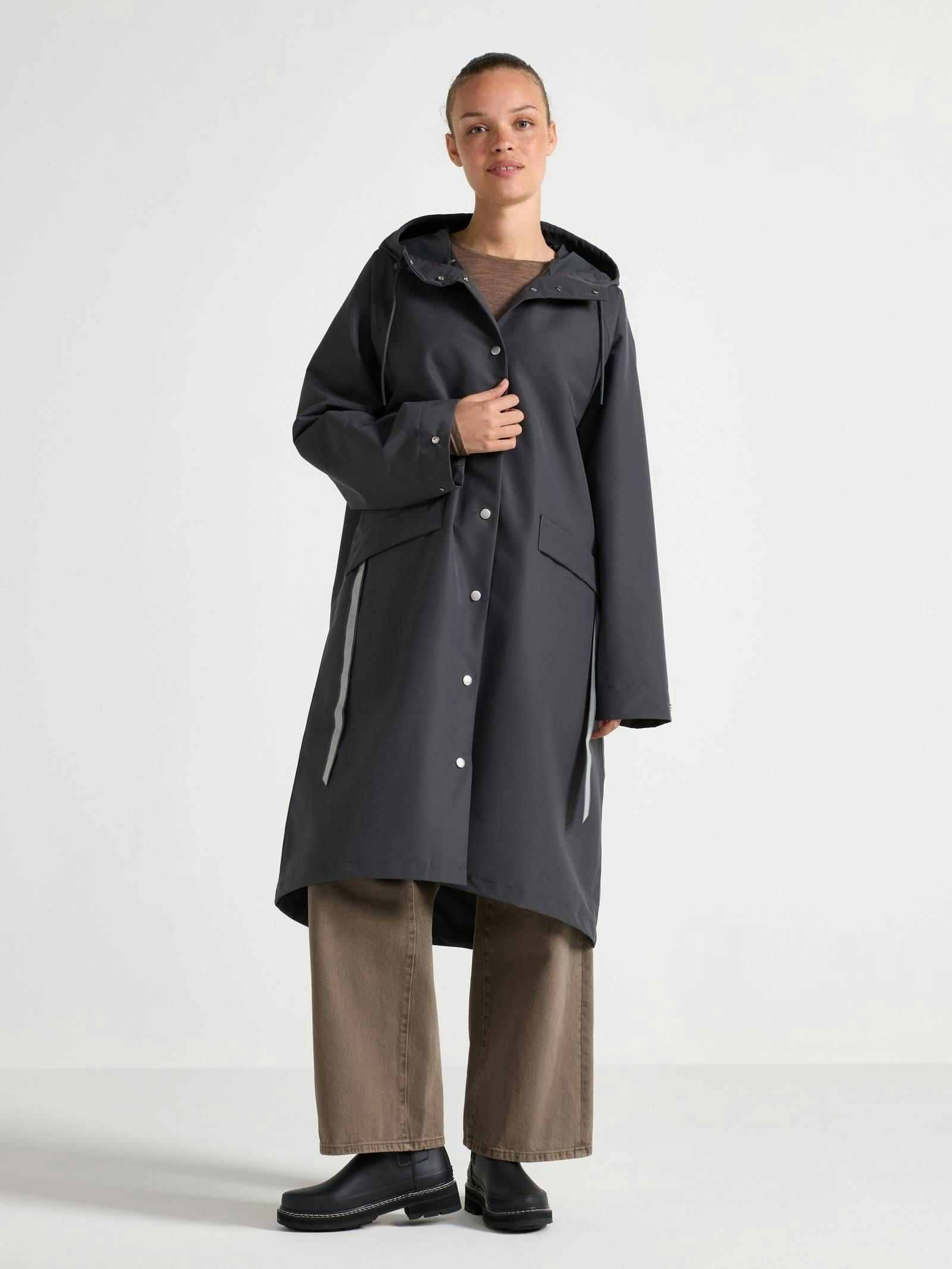 regnkåpe sort oversize regnkåpe sort oversize